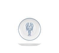 6 Fruit Plates Ocean in Decorated Porcelain 20 cm