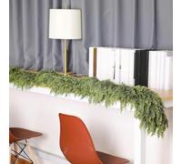 6 Ft Christmas Garland Realistic Artificial Wreath Christmas Holiday Garlands for Home Fireplace Table Mantel Porch Christmas Decor,1.8M
