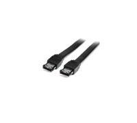 6 ft Shielded External eSATA Cable M/M - 6ft External SATA Cable - 6ft eSATA Cable (ESATA6), Black, 3 ft/1 m