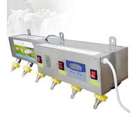 6 Fully Automatic Nipple Feeders, Constant Temperature Lamb Drink Nipples Piglets Feeder Teat Lamb Feed Pigs Raising Equipment Poultry Feeders