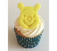 6 Fun Sugar Winnie The Pooh Cake Toppers- Made with Love & Imagination in The UK!