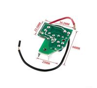 6-Gear Variable Speed Control Switch for 100mm / 125mm / 150mm Angle Grinders - Bimetal Construction, Compact 34.2 x 23.5 x 44mm Design