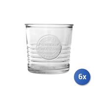 6 Glasses Dof In Transparent Glass Officina1825, 30cl