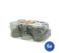 Luminarc Glass Container Pure Round Box H7681 - 0.42 L - Blue