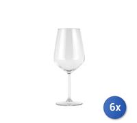 Allegra Clear Glass Tumbler For Red Wine Glassware 17.25Oz (49Cl) Pack Of 6