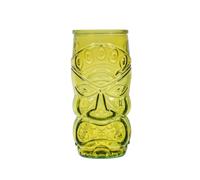 6 Glasses In Glass Totem Yellow cl 55 Home
