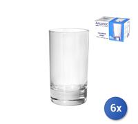 Luminarc Islande Tumbler 6 Clear Glass 16 cl