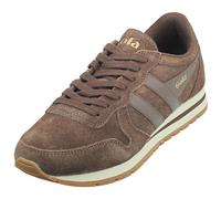Gola Daytona Suede Trainers, Dark Brown, 8