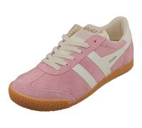 Gola Elan Suede Women's Pink/White Trainers - UK 6