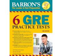 6 GRE Practice Tests (Barron's Test Prep)