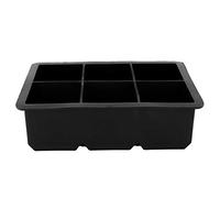 6 Grid Silicone Square Ice Mold Food Grade Ice Cubes Tray Making Mold for Home Kitchen Bars Durable Reusable Dishwasher Safe 17x12x5cm