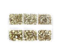 6 Grids Flatback Rhinestones 3D Crystal Jewelry Manicure Decoration Part