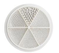 6 Grids Gold Silver Nails Beads Metal Art Charm Beautiful Art Decorations for Jewelry Making