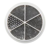 6 Grids Gold Silver Nails Beads Metal Nails Art Charm Beautiful Nails Art Decorations For Jewelry Making