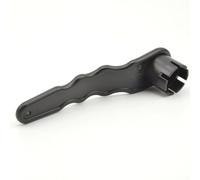 6-Groove PVC Wrench Inflatable Boat Air Valve Spanner Removal Tool Black Lightweight Portable For Kayak Canoe Dinghy Raft Airbed Safety Valve Replacement 13.9 x 2.4 cm