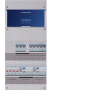6 Group Distribution Box 3 Phase 30mA Dual RCD - VKG33L-F