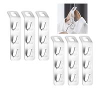 6 Hanger Connector Hooks, Stackable Hanger Clips, Wardrobe Clothes Organizer, Space Saving Hanger Accessories, Hanger Connectors, Hanging Hangers, Clothes Organizer