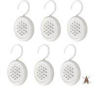 6 Hanging Moth Repellent for Wardrobes, Clothes Moth Killer for Protect Clothes in Wardrobes & Drawers, Highly Effective Prevent Moth and Mold, Ideal Moth Killer