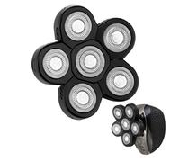 6 Head Shaver Replacement Heads, Universal Head Shaver Replacement Heads 6, for Remington Shaver Replacement Heads, Easy Installation Floating Washable Shaver Blade Heads for Face Trimming