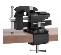 6” Heavy-Duty Bench Vice, Bench Vise with 360° Swivel Base, vice for Workbench with Heavy Duty Forged Steel Construction, Portable Vices for Workbench, Woodworking, Home Workshop and DIY Jobs