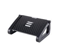 6 Heights Adjustable Footrest with Massage Roller to Improve Posture and Relieve Leg,Knee and Back Pain,Suitable for Office,Home