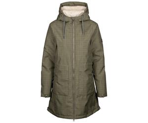(6, Herb) Trespass Womens Waterproof Jacket with Hood Neeska
