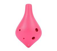 6 Hole Alto AC Tuned Ocarina For Beginners(Rose Red)
