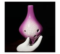 6-hole Alto C Key Hand-painted/Cracked Ocarina Beginner Ceramic Ocarina Six-hole Pottery Xun Musical Instrument ocarina instrument (1)