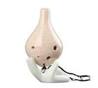 6-hole Alto C-tone Popular Type Long Mouth Crack Ceramic Ocarina Beginner Adult Ocarina Musical Instrument ocarina instrument (2)