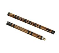 6 Hole Hard Bamboo Flute With Different Scales Traditional Woodwind Instrument (Color : F)