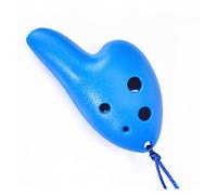6-Hole High-pitched C-Tune Ocarina ABS Resin Plastic Six-Hole Anti-Fall Ocarina Children's Music Gift with Lanyard Musical instrument pottery flute (Color : 4)