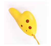 6-Hole High-pitched C-Tune Ocarina ABS Resin Plastic Six-Hole Anti-Fall Ocarina Children's Music Gift with Lanyard Musical instrument pottery flute (Color : 3)