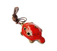 6 Hole Musical Instrument C Ceramic Ocarina for Beginner & Professional Performers with Great Tone C Ocarina