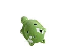 6 Hole Ocarina Alto C Tone Beginner Ocarina Teaching Ceramic Pendant Ocarina Instrument For Beginners And Students (Color : 02)