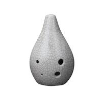 6 Hole Ocarina Alto F Key/AF Key Ocarina Six-hole Af Vertical Smoked Glazed Ocarina Performance (Color : 01)