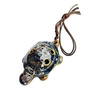 6 Hole Ocarina Ancient Chinese Flute Premium Ceramic Construction for Personals Group Practice and Gift Professional Ceramic Ocarina