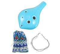 6 Hole Ocarina Blue Dolomite Vintage Ocarina Flute
