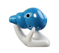 6 Hole Ocarina Mini Ceramic Ocarina 5 Colors Handmade Color Glaze Ocarina Music Instrument ocarina instrument (2)