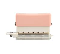 6 Hole Paper Puncher Punch Puncher Manual 7Mm Abs Punching Depth Hole Punch Cute Mini Cute Style 7Mm 0.3In Punches (#2)