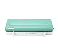6 Hole Punch 10 Sheets Capacity Green Adjustable Planner Hole Puncher for A4 A5 B5 A6 A7 Papers with Flip Plastic Tray