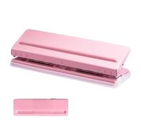 6 Hole Punch, Adjustable 6 Hole Office Hole Punch, Office Binder Puncher, Desktop Punch, for A3, A4, A5, B3, B4, B5 Paper, 6 Sheets Punching Capacity, for Daily Planner, Agenda, Binder Refill Pages