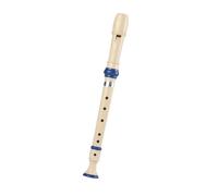 6 Hole Soprano Recorder (German Fingering) Beginner's Starter Instrument (Includes Cloth Bag) Recorder(Blue)