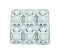 6-Hole Tortoise Shape Silicone Mold Fondant Cake Chocolate Mould Pudding Baking Tools Ice Cube Cake Decoration Accessories
