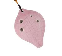 6-hole Treble C Key Heart-shaped Crack Glaze Ocarina Musical Instrument Six-hole Beginner Student Ocarina ocarina instrument (3)