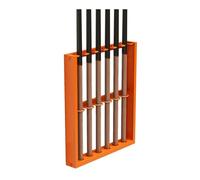 6-hole Wall-mounted Cue Holder Freestanding Design,Holds 6 Cues,No Assembly Required,Suitable for Billiard Rooms and Bars