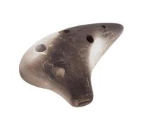 6 Holes Flute Soprano Tone C Ocarina Smoked Surface Flute Musical Instrument With Hang Rope