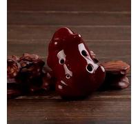 6 Holes Ocarina Frog Serie Ocarina Flute Wind Musical Instruments Flute Ceramic Ocarina (Color : Coffee)
