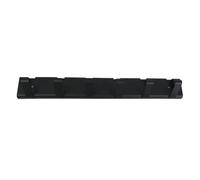 6 Hook Foldable Aluminum Alloy Coat Hanger Wall Mounted for Bedroom | Foldable 6-Hook Design - Wall Mounted Aluminum Rack with Matte Black Finish, Space Saving for Entryway, Bedroom, Bathroom,