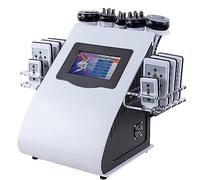 6 in 1 Cavitation Machine, Multifunctional Body Facial Beauty Equipment, Body Shaping Machine, for Face, Abdomen, Arm, Waist Buttocks and Thigh
