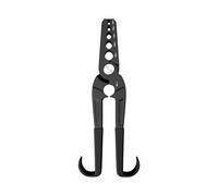6-in-1 Copper Tube Repair Pliers 1/4 to 7/8" Carbon Steel Manual Reshaping Tool for HVAC Air Conditioning Maintenance